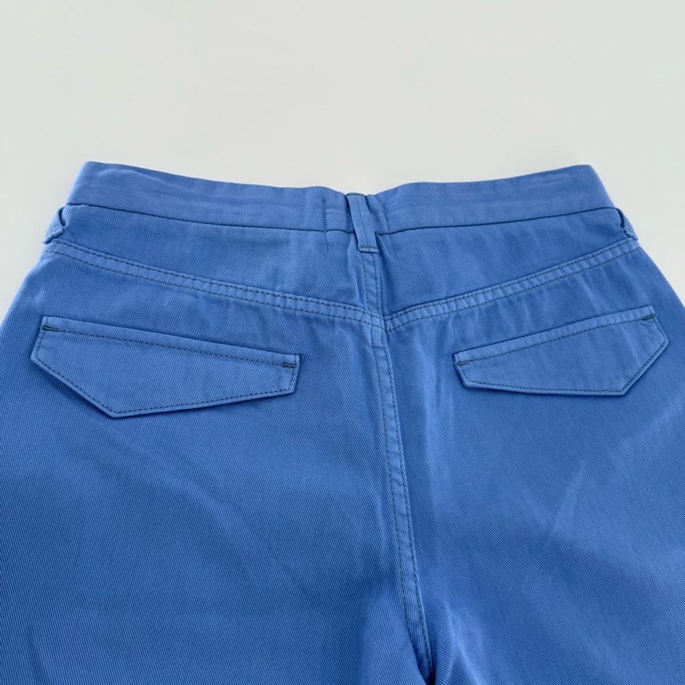 Serra Blue Jean Shorts with Frayed Edges - Picture 11 of 11
